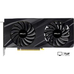 Видеокарта PNY GeForce RTX 3060 Ti 8GB Verto Dual Fan LHR VCG3060T8LDFBPB1
