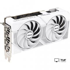 Видеокарта ASUS Dual GeForce RTX 5060 8GB GDDR7 White OC Edition DUAL-RTX5060-O8G-WHITE