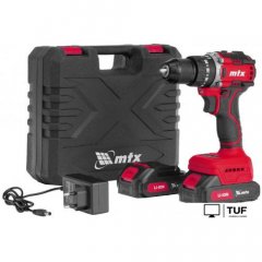 Ударная дрель-шуруповерт MTX CIDS-BL-20 (с 2-мя АКБ, кейс)