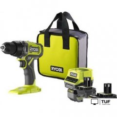 Дрель-шуруповерт Ryobi RDD18-2C42S 5133005521 (с 2-мя АКБ 2 Ач+4 Ач, сумка)