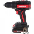 Дрель-шуруповерт Keyang DD18BL-W Set (с 2-мя АКБ, кейс)