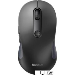 Мышь Baseus F02 Ergonomic Wireless Mouse (черный, без батарейки в комплекте)