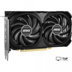Видеокарта MSI GeForce RTX 4060 Ti Ventus 2X BLACK E1 8G