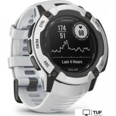 Умные часы Garmin Instinct 2x Solar (белый)