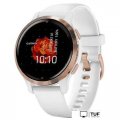 Умные часы Garmin Venu 2S (розовое золото/белый)