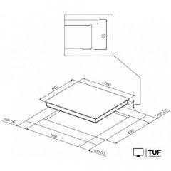 Варочная панель Graude IK 60.2 BW