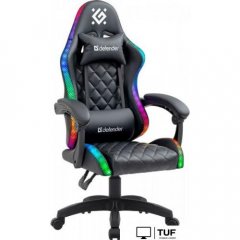 Игровое (геймерское) кресло Defender Energy (черный)