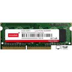 Оперативная память Innodisk 4ГБ DDR4 SODIMM 2400 МГц M4SS-4GSS3C0J-E