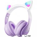 Наушники Miru Cat EP-W10 (сиреневый)