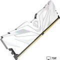 Оперативная память Netac Shadow II White 8ГБ DDR4 3600МГц NTSWD4P36SP-08W