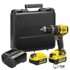 Ударная дрель-шуруповерт Stanley SFMCD721M2K (с 2-мя АКБ, кейс)