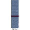 Умные часы Apple Watch Series 9 45 мм (алюминиевый корпус, серебристый/зимний синий, нейлоновый ремешок)