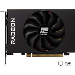 Видеокарта PowerColor Radeon RX 6500 XT ITX 4GB GDDR6 AXRX 6500 XT 4GBD6-DH