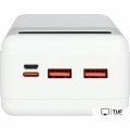 Внешний аккумулятор TFN Porta LCD PD 22.5W 30000mAh (белый)