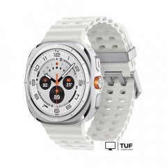 Умные часы Samsung Galaxy Watch Ultra 2025 47 мм LTE (белый титан)