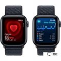 Умные часы Apple Watch SE 2 40 мм (алюминиевый корпус, темная ночь/темная ночь, нейлоновый ремешок)