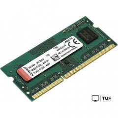 Оперативная память Kingston ValueRAM 4GB DDR3 SO-DIMM PC3-12800 (KVR16LS11/4)