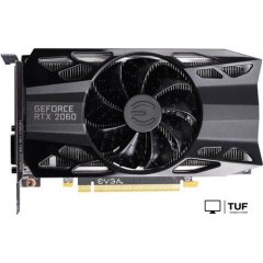 Видеокарта EVGA GeForce RTX 2060 SC 6GB GDDR6 06G-P4-2062-KR