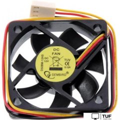 Комплект вентиляторов для корпуса Gembird D50BM-12AS