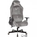 Игровое (геймерское) кресло Knight N1 Fabric Light-19 (серый)