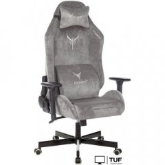 Игровое (геймерское) кресло Knight N1 Fabric Light-19 (серый)