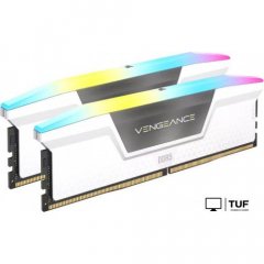 Оперативная память Corsair Vengeance RGB 2x32ГБ DDR5 6000 МГц CMH64GX5M2B6000C30W