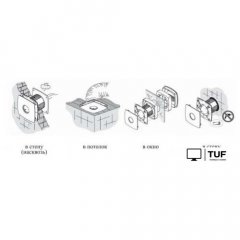 Осевой вентилятор CATA X-MART 12 Inox T