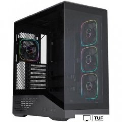 Корпус 1stPlayer GM7 ARGB GM7-BK-3FN7R-1FN7 (черный)