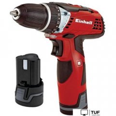 Дрель-шуруповерт Einhell TE-CD 12 Li 4513619 (с 2-мя АКБ, кейс)