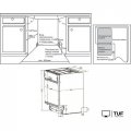 Встраиваемая посудомоечная машина Weissgauff BDW 4525 Infolight