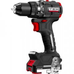 Дрель-шуруповерт TEH TDBL1020-2B (с 2-мя АКБ, кейс)