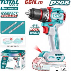 Дрель-шуруповерт Total TDLI206681 (без АКБ)