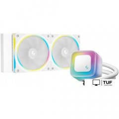 Система жидкостного охлаждения для процессора DeepCool LE240 PRO WH R-LE240PRO-WHAMMC-G-1