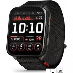 Умные часы Garmin Venu X1 (титановый/черный)