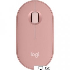 Мышь Logitech Pebble Mouse 2 M350s (розовый)