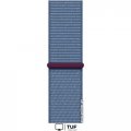 Умные часы Apple Watch Series 9 41 мм (алюминиевый корпус, серебристый/зимний синий, нейлоновый ремешок)