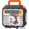 Ударная дрель-шуруповерт Worx WX371.1 (с 2-мя АКБ, кейс)
