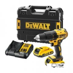 Дрель-шуруповерт DeWalt DCD777D2T-QW (с 2-мя АКБ, кейс)