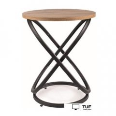 Журнальный столик Signal Eos E (дуб артизан/черный)