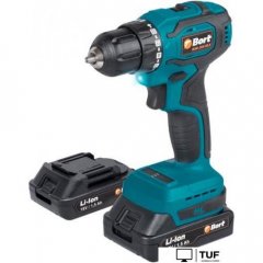 Дрель-шуруповерт Bort BAB-20X-BLK (с 2-мя АКБ, кейс)