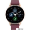 Умные часы Canyon Badian SW-68 (золотистый/бордовый)