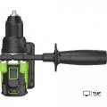 Ударная дрель-шуруповерт Greenworks GD24DD140 3707607CUB (с 1-им АКБ)