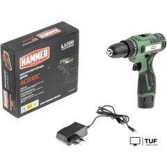 Дрель-шуруповерт Hammer ACD12C (с 1-м АКБ)