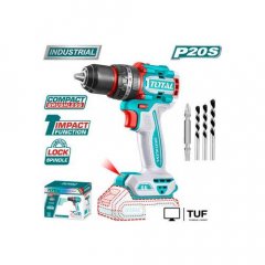 Ударная дрель-шуруповерт Total TIDLI206681 (без АКБ)