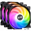 Комплект вентиляторов для корпуса ADATA XPG Vento 120x3 ARGB PWM (черный)