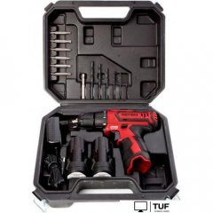 Дрель-шуруповерт RedVerg RD-SD10L/2Y (с 2-мя АКБ, кейс)