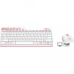 Офисный набор Logitech MK240 Nano (белый)