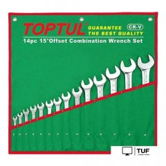 Набор ключей Toptul GBAA1604 (16 предметов)