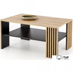 Журнальный столик Halmar Femina (дуб артизан/черный)