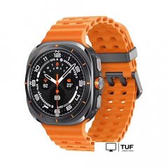 Умные часы Samsung Galaxy Watch Ultra 2025 47 мм LTE (черный титан)